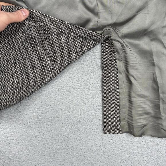Vintage Burberrys Wool Tweed Blazer Sport Coat Men’s Gray Jacket 44R Old Money - Picture 13 of 15